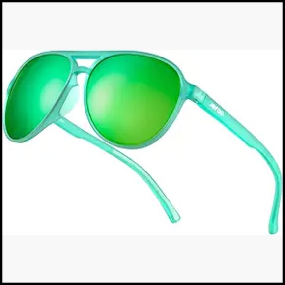 Polarized Aviator Sunglasses with UV400 Protection, Retro Sport Style main image 6